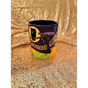 Pumpkin Patch With Owl Ceramic Coffee-Tea Mug Halloween Fall